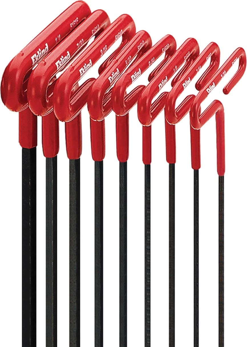 Eklind 53168 8 Pc Cushion Grip 6" SAE Hex T-Key Set 3 Eklind 53168 8 Pc Cushion Grip 6" SAE Hex T-Key Set