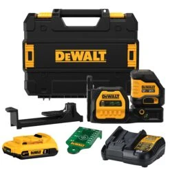 DeWalt DCLE34020G 20V MAX 20V MAX Cross Line Green Laser Kit