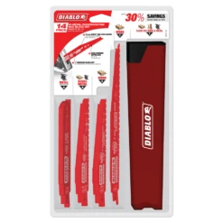 Diablo DS0014S 14 Pc Nail-Embedded Wood And Metal Demolition Recip Set