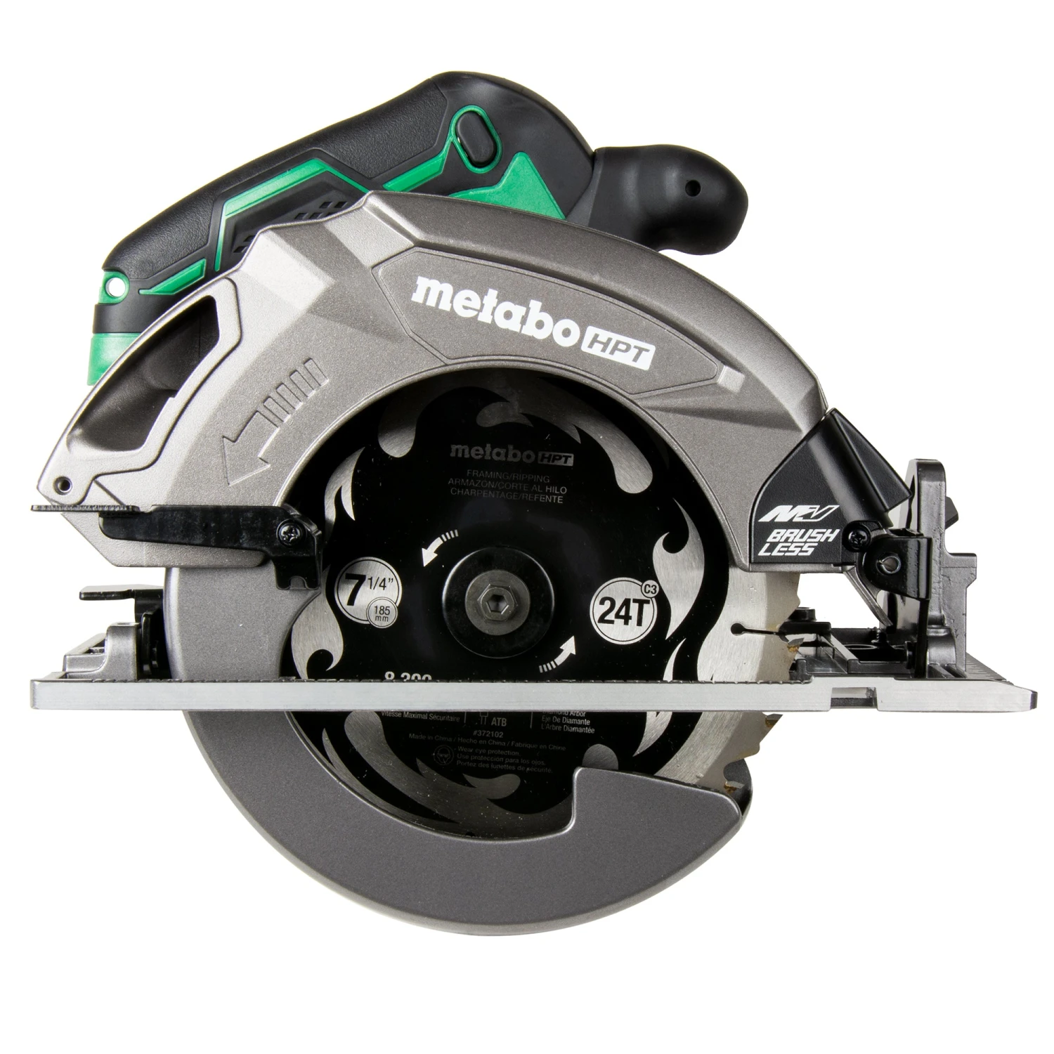 Metabo HPT C3607DAQ4 36V MultiVolt 7-1/4" Circular Saw (Tool Only) 3 Metabo HPT C3607DAQ4 36V MultiVolt 7-1/4" Circular Saw (Tool Only)
