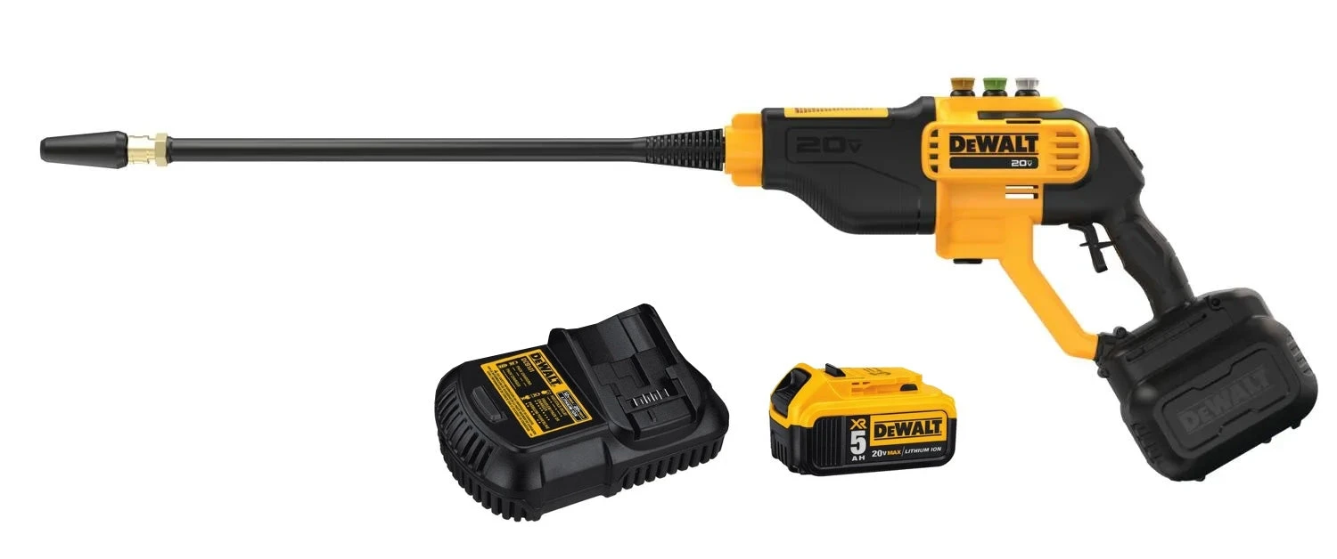 DeWalt DCPW550P1 20V Max Cordless Power Cleaner Washer Kit 3 DeWalt DCPW550P1 20V Max Cordless Power Cleaner Washer Kit