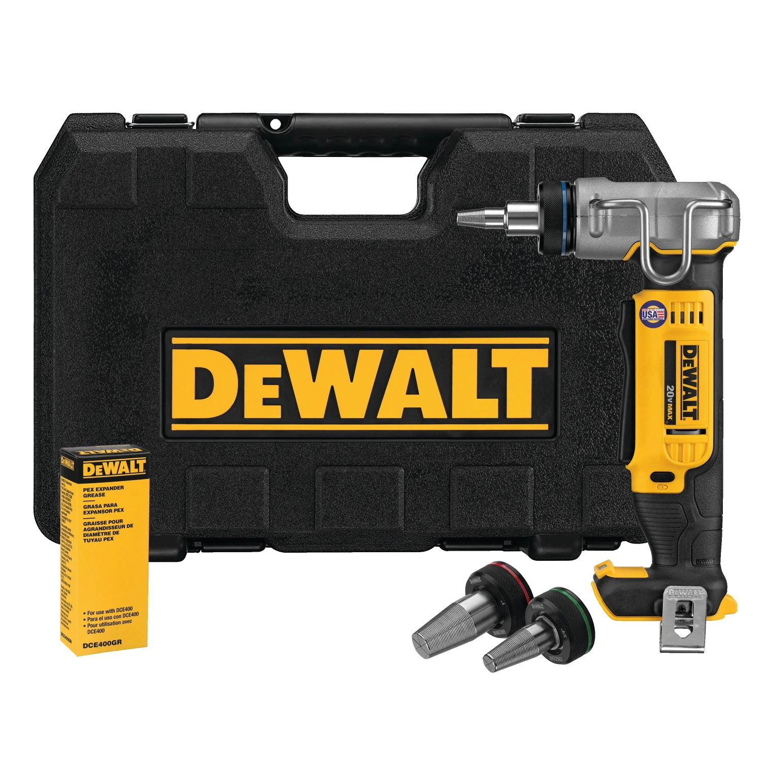 DeWalt DCE400B Cordless Expander Tool 3 DeWalt DCE400B Cordless Expander Tool