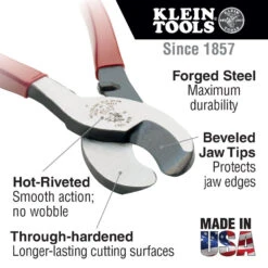 Klein 63050 High-Leverage Cable Cutter -Best Tool Shop image 487c29d2 e5e3 4e6f 9467 c8707ffff1be