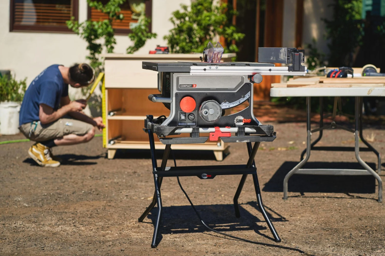 SawStop CTS-FS Compact Table Saw Folding Stand 5 SawStop CTS-FS Compact Table Saw Folding Stand - Image 3