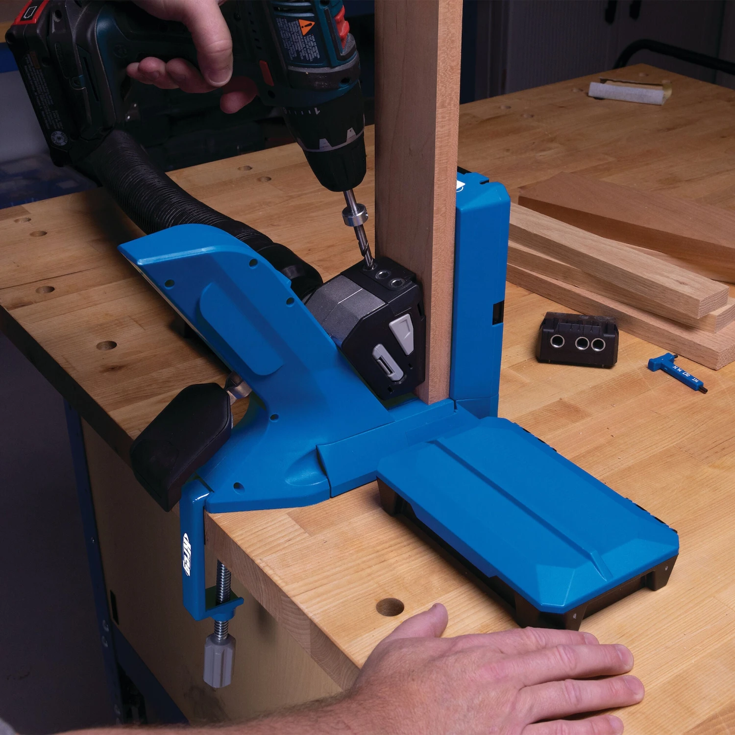 Kreg KPHA730 Micro-Pocket Drill Guide Kit 730 5 Kreg KPHA730 Micro-Pocket Drill Guide Kit 730 - Image 3