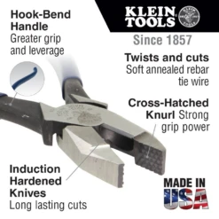 Klein D2000-7CST Heavy-Duty Cutting Ironworker's Pliers -Best Tool Shop image 60b71352 3726 4f71 ba65 6185e653fe48