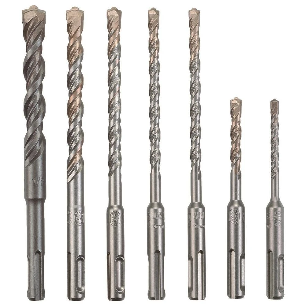 Bosch HCK001 Rotary Hammer Drill Bit Set SDS-Plus Bulldog Rotary Hammer Bit Set 3 Bosch HCK001 Rotary Hammer Drill Bit Set SDS-Plus Bulldog Rotary Hammer Bit Set