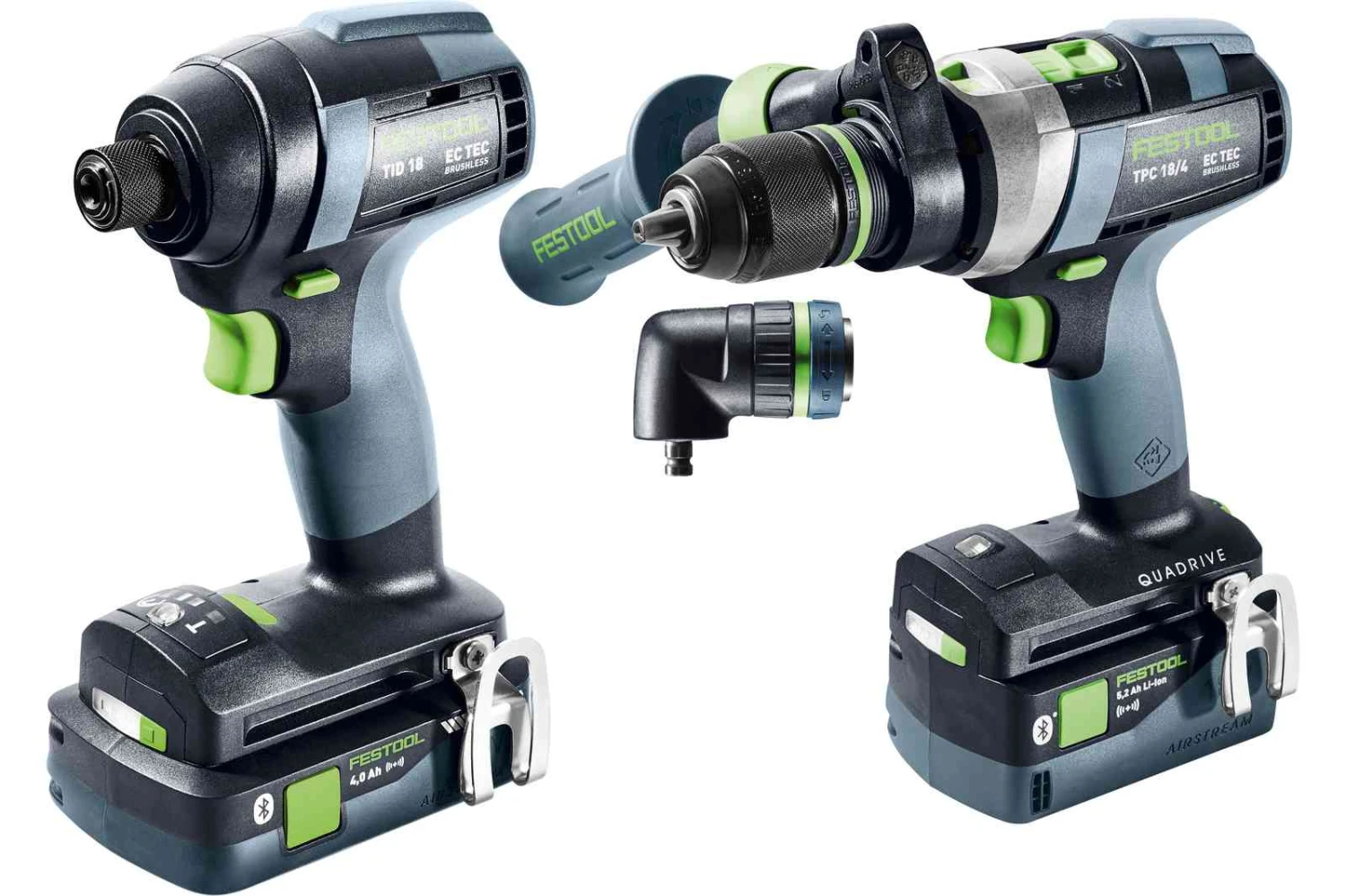 Festool 576996 TID 18 HPC I-Set TPC 18/4 2-Tool Combo Kit 4 Festool 576996 TID 18 HPC I-Set TPC 18/4 2-Tool Combo Kit - Image 2