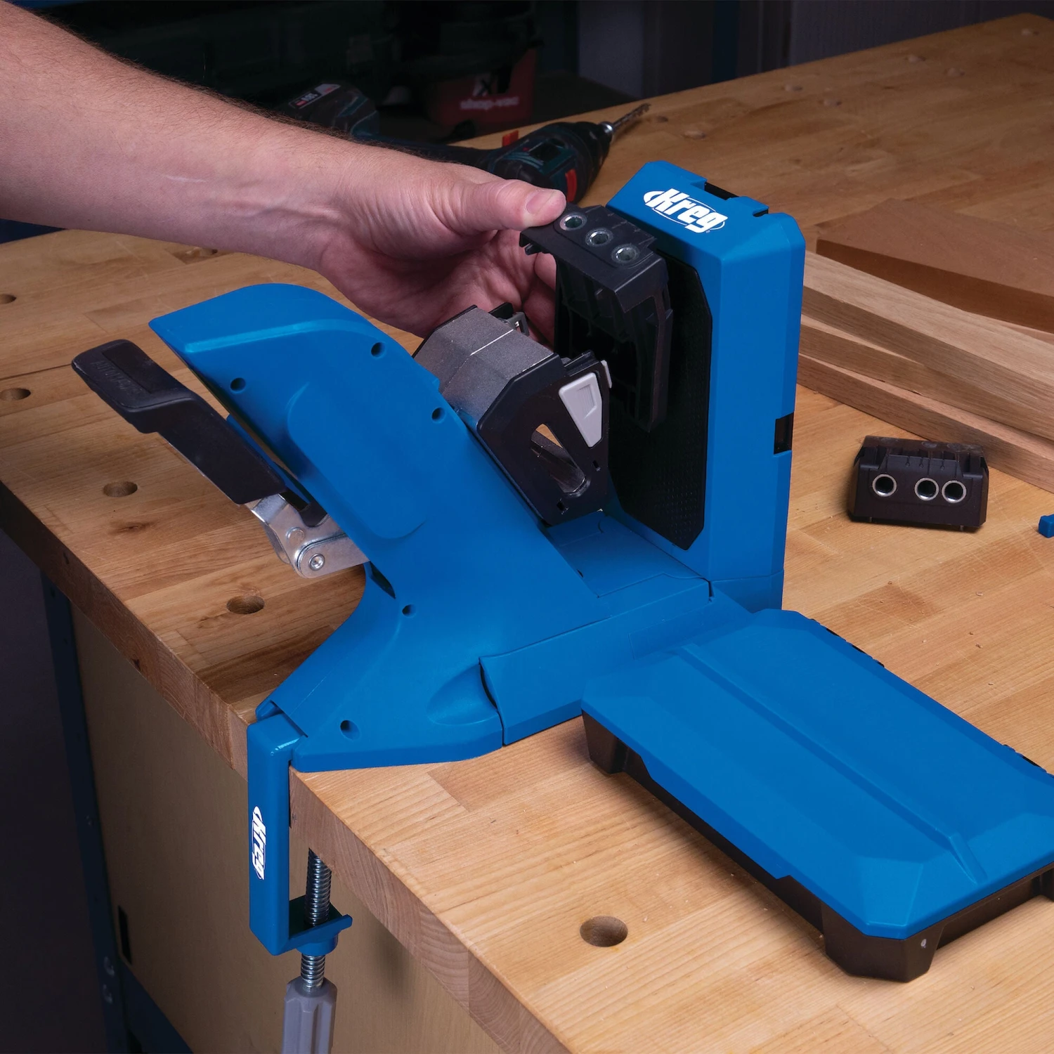 Kreg KPHA730 Micro-Pocket Drill Guide Kit 730 4 Kreg KPHA730 Micro-Pocket Drill Guide Kit 730 - Image 2