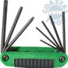 Eklind 25581 Ergo-Fold 8 Key Torx-End Set 2 Eklind 25581 Ergo-Fold 8 Key Torx-End Set -Best Tool Shop torx ergo fold